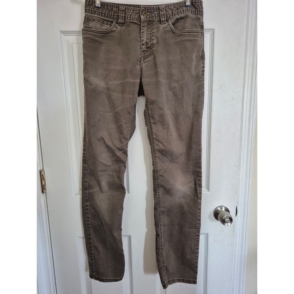 Prana Bridger Slim Fit Jeans Mens 30x32 Brown Charcoal Outdoor Hiking Pants